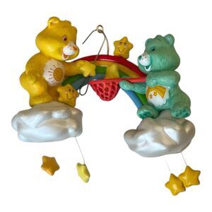 Vintage Carlton Cards Heirloom Care Bears Making The Season Bright Ornament 2004